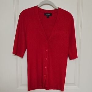 Karen Kane Vibrant Red Knit Top